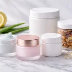 กระปุกพลาสติกใส่ครีมดีไซน์พรีเมียม