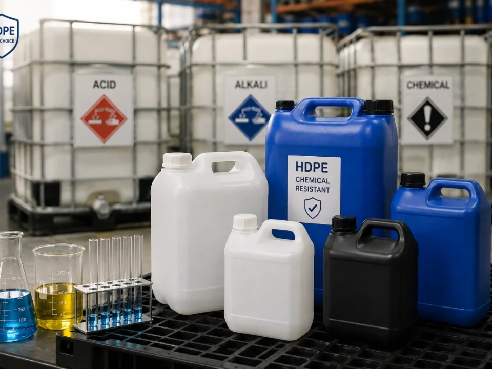 แกลลอน HDPE ทนสารเคมีสำหรับงานอุตสาหกรรม
