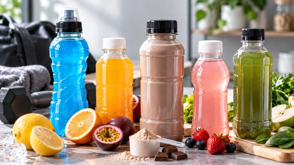 ขวด Functional Drink สำหรับเครื่องดื่มหลายสูตร